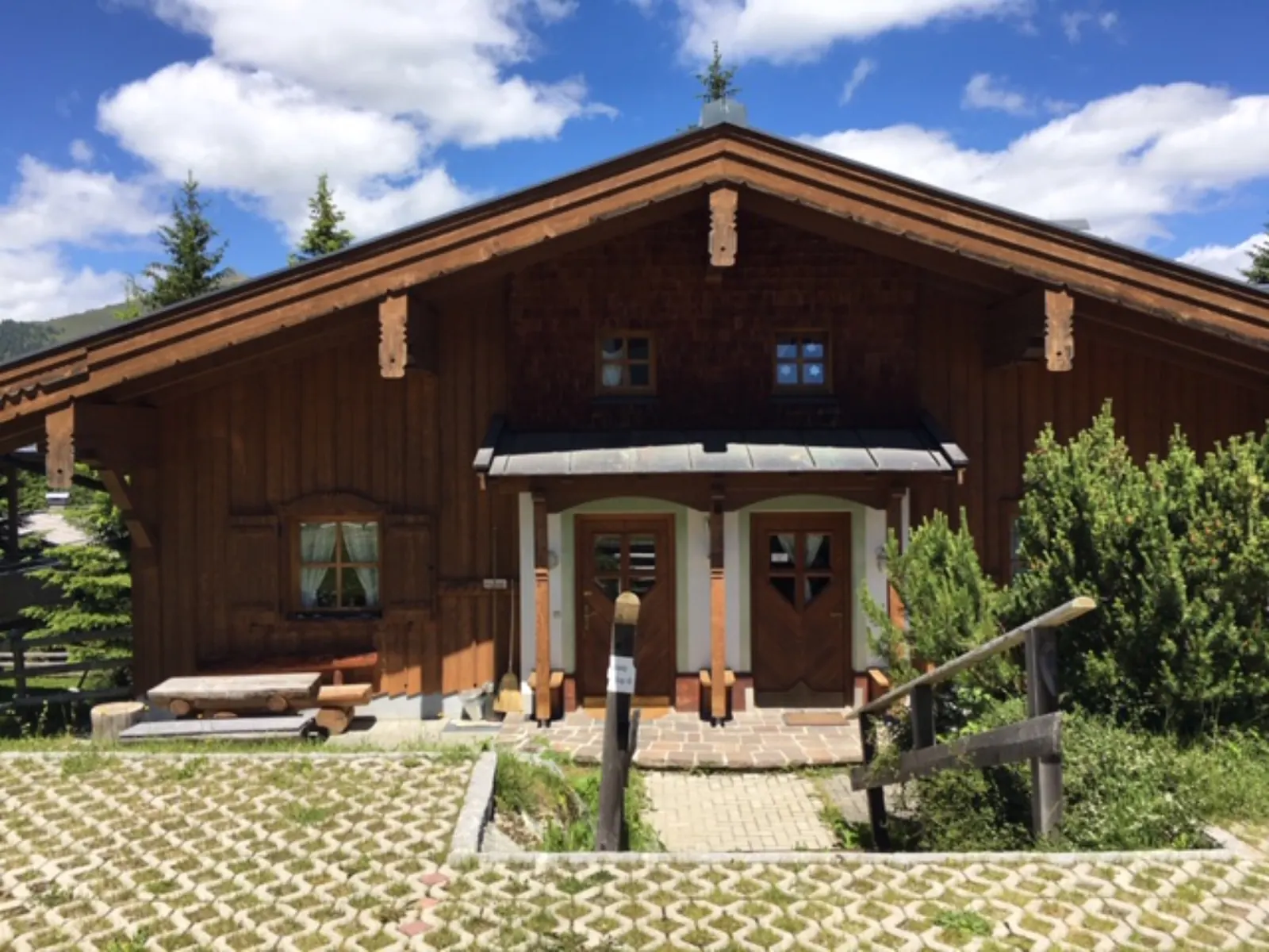 Haus Sonnbichl: Entrance to Haus Sonnbichl